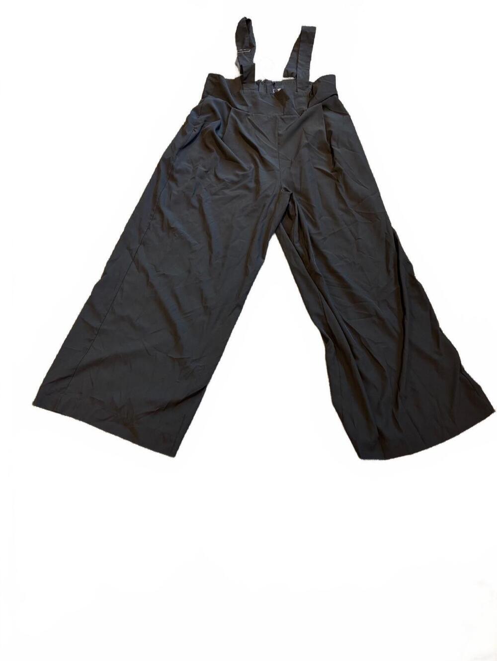 Unique Vintage Black Overalls Size 1X